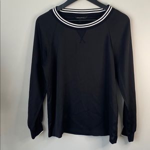 Banana Reoublic Back/White Blouse Size S